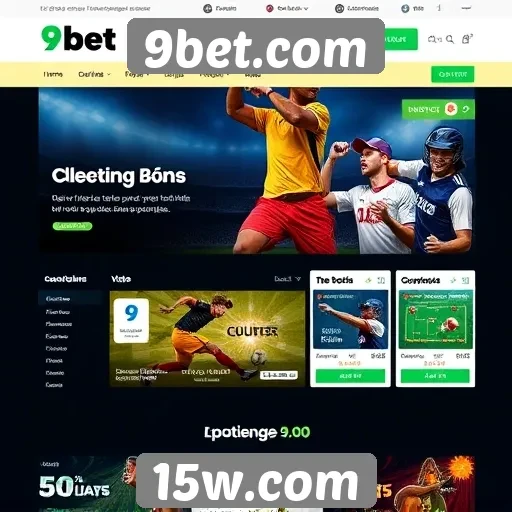 Facilidade de navegação e usabilidade do 9bet.com
